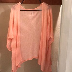 Light Pink Flowy Shaw